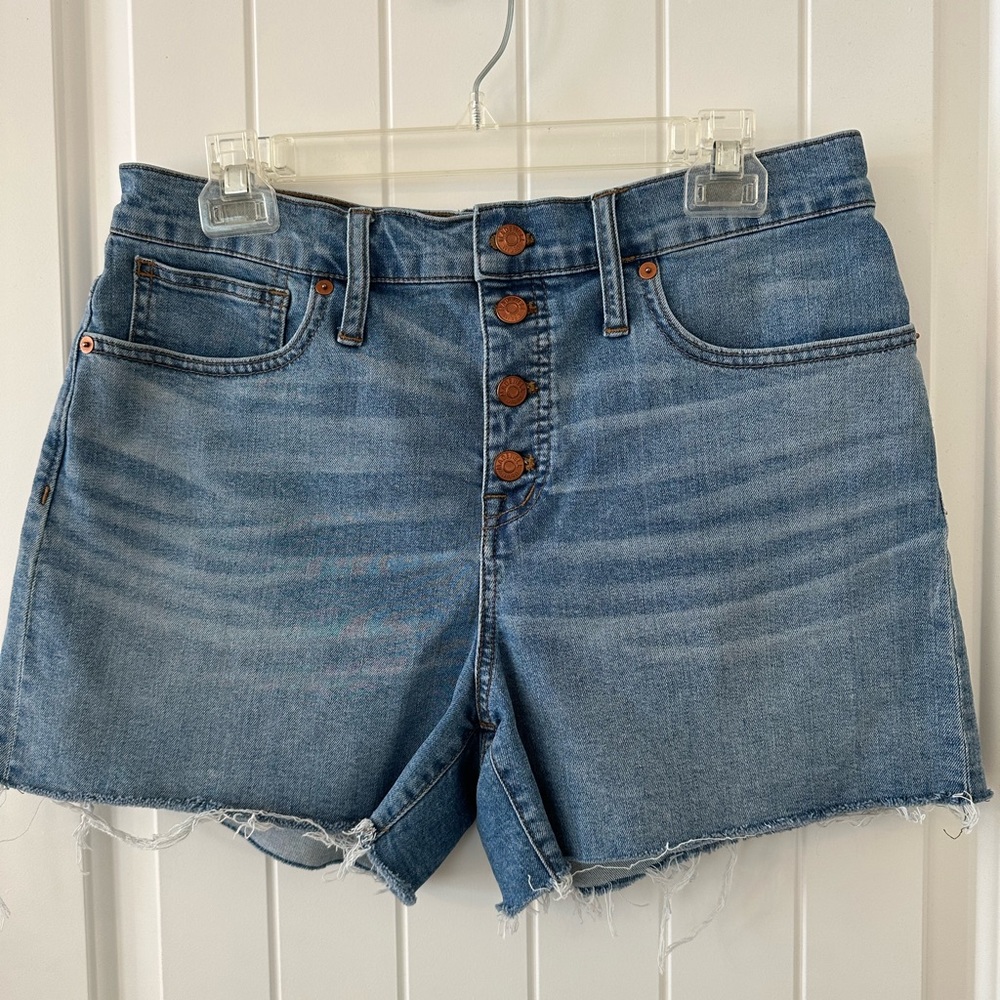 Madewell Button Front Perfect Vintage Shorts sz. 30